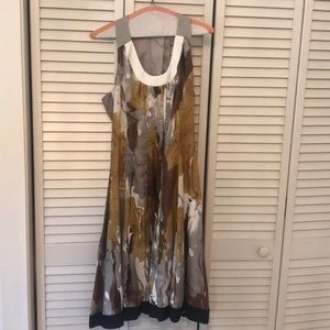Silk cocktail dress.